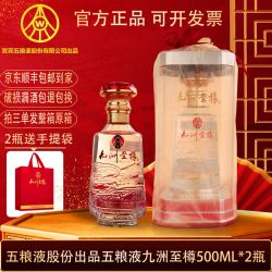 一尊天下 五粮液九州至樽500ml*2