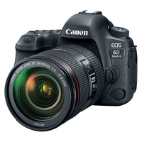 Canon 佳能 EOS 6D Mark II 全画幅 数码单反相机 黑色 单机身