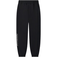 361° 童装中大童男童7-12岁运动宽松针织长裤 黑130