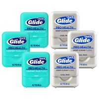 Oral-B 欧乐-B 牙线套装 (舒适深洁40m*3+劲爽深洁40m*3)