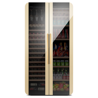 普拉蒂 BM172 酒柜 415L 黑金色