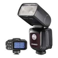  JINBEI/金贝 高速同步TTL 机顶闪光灯+TR-Q6II引闪器