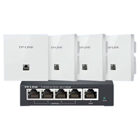  TP-LINK/普联 WiFi6 无线ap面板套装+Poe路由器