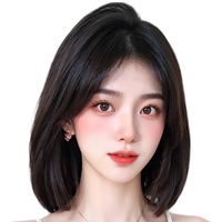 TREE/天空树 轻薄隐形 女士假发片 摩卡棕 25cm