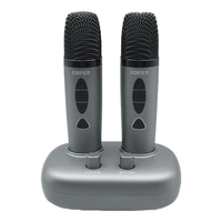 EDIFIER/漫步者 U段可调频 无线便携麦克风 接收器