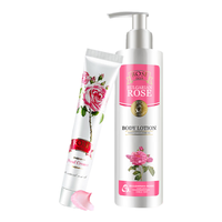 BULGARIA ROSE/保加利亚玫瑰 高保湿 玫瑰精油身体乳手霜套装
