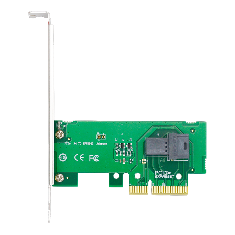  Linkreal/联瑞 PCIe x4转单口NVMe SSD U.2扩展卡