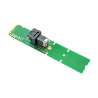 Linkreal/联瑞 PCIe3.0X4转单口NVMe SSD M.2转U.2转接卡