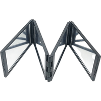  京御花语 可折叠便携 理发镜子  黑色