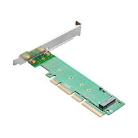 XINMONDA/芯梦达 PCIe4.0x4转单口 M.2 NVME转接卡 全高档板
