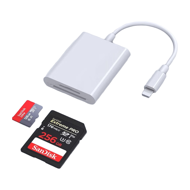  那物 支持SD卡 手机相机读卡器 SD卡 TF内存 OTG USB传输线