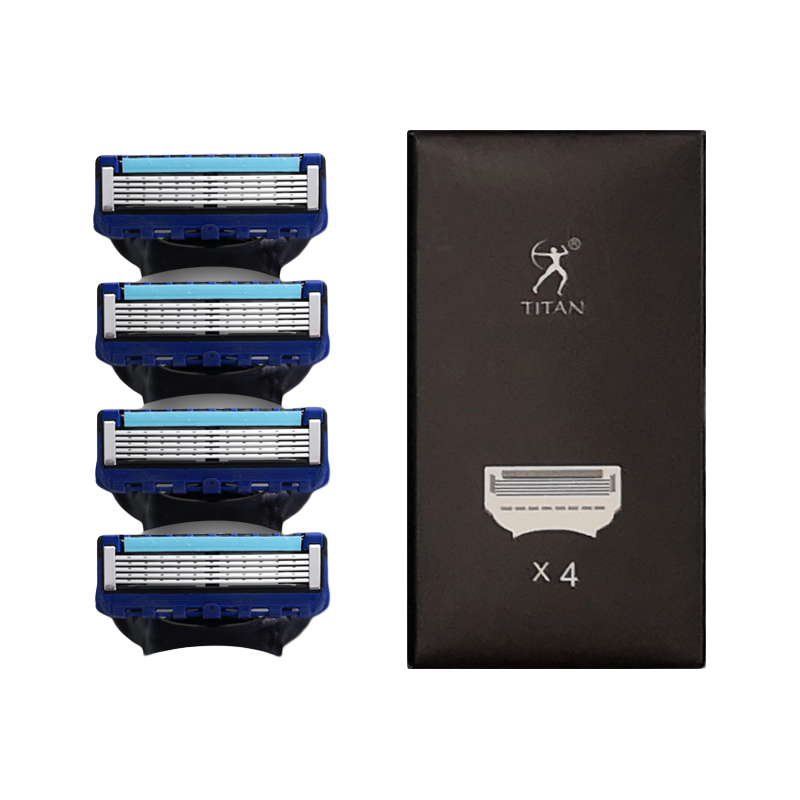  TITAN/大力人 锋利耐用 剃须刀刀片  4片