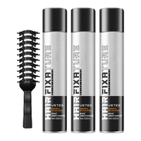  Vetes/维特丝 保湿强韧定型 男士发胶+排骨梳  420ml*3