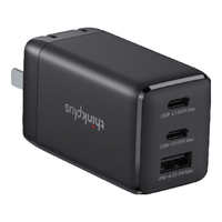 thinkplus SMH65 GaN 65W 三口充电器 65W 黑色
