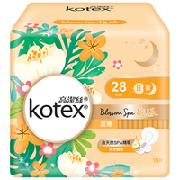 kotex/高洁丝 瞬吸淡香型 卫生巾  28cm*40片 280mm