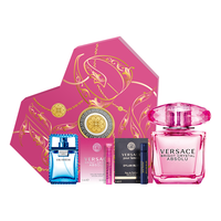 VERSACE 范思哲 臻挚粉钻女士浓香水礼盒 (臻挚粉钻 30ml+云淡风轻 5ml+臻挚粉钻VOC 1ml+迪伦VOC 1ml)