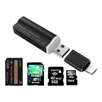  CATILITY/凯迪雷帝 四合一 读卡器+苹果转接头