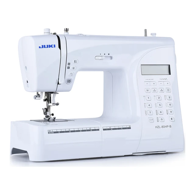 JUKI/重机 锁边 家用电子台式多功能缝纫机  白色