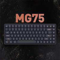 IQUNIX MG65系列矮轴机械键盘无线三模适配Mac平板办公超薄游戏 MG75 黑 轻羽轴