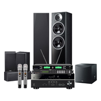 雅马哈(YAMAHA)NS-71 家庭影院5.1 DTS/杜比解码功放 立体环绕声功放音箱音响套装客 厅家用KTV 影院影k二合一 71搭配RXV385 黑色