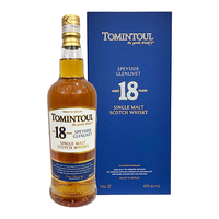 TOMINTOUL 18年陈酿 单一麦芽威士忌  礼盒装 40%vol 700ml 1瓶