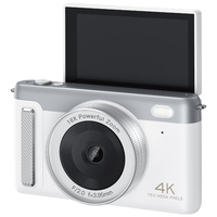 纽曼 N9微单翻转屏自拍wifi传图高清像素校园拍照旅游入门美颜滤镜女数码相机党64GB白色