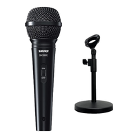  SHURE/舒尔 入门级 卡拉OK手持麦克风+桌面支架