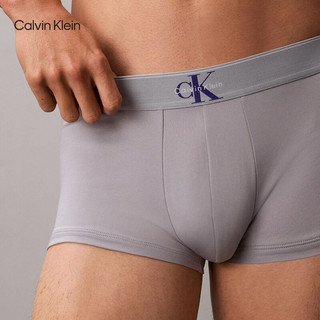  /Calvin Klein 吸湿速干 男士平角内裤 TI6-银灰 S