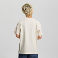  Lee/李 Logo印花图案 短袖T恤 象牙白（尺码偏大，拍小一码）