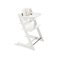 STOKKE 思多嘉儿 100124 婴儿Tripp Trapp成长椅+Baby Set套件+安全带 白色