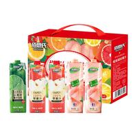 BAIENSHI/佰恩氏 大瓶装 果汁饮料礼盒  悦享缤纷果汁礼盒1L*5瓶 包装 5L