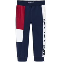 Levi's李维斯童装24年春季儿童针织裤男童撞色拼接长裤 深靛蓝 120/56(6)