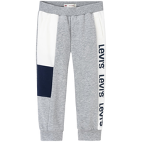 Levi's 李维斯 童装24年春季儿童针织裤男童撞色拼接长裤 花纱灰 140/60(S)