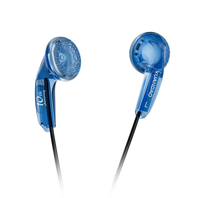 原道十周年纪念版平头塞HiFi高音质电脑游戏音乐有线控带麦耳机