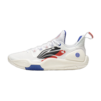 LI-NING/李宁 耐磨防滑 男士篮球鞋 标准白/亮茄红-4 青少年,青年 39