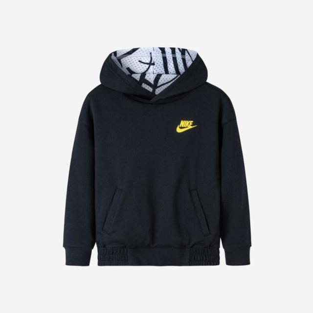 保暖服饰：NIKE 儿童双面穿连帽套头卫衣
