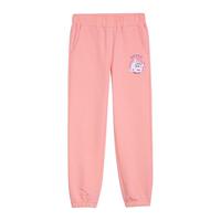 Baleno Junior【超级飞侠IP】班尼路童装秋冬男女童卡通印花长裤儿童裤子 0R49野蔷薇粉-G001 160cm