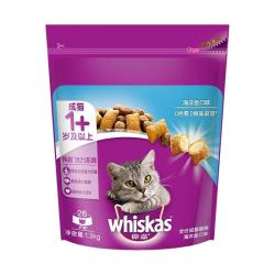 whiskas 全价猫粮 海洋鱼味夹心 3.6kg