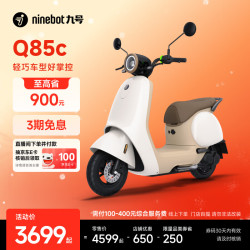 九号 Q85c 电动摩托车 门店自提