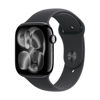 Apple 蜂窝版 智能手表 铝金属表壳 黑色运动型表带