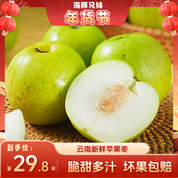 移动专享、移动端：鲜蜂队 云南西双版纳苹果枣 3斤 甜脆青枣