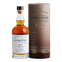 THE BALVENIE/百富 25年陈酿 苏格兰单一麦芽威士忌  礼盒装 40%vol 700ml 1瓶