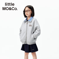  Little MO&CO. 假两件设计 儿童夹克外套 可拆领
