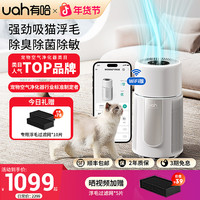 有哈 uah有哈宠物空气净化器除毛吸毛吸猫毛狗毛自动吸毛除臭菌