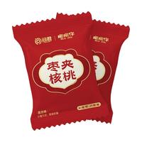 枣仁派新疆特产原味红枣夹核桃枣糕加厚夹心过节休闲零食