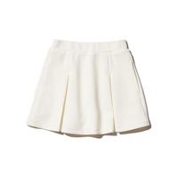 优衣库 童装女童快干运动迷你裙裤短裙短裤半身裙475537 01乳白色 110