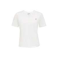  VERO MODA 全棉 女士T恤 本白-