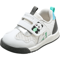  Mutong/牧童 透气网面 儿童学步鞋 熊猫灰 25 鞋内长16.5cm/适合脚长16.2cm