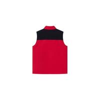 TOMMY HILFIGER 24早春童装男双面穿刺绣立领马甲TH2412074 藏青印花/红黑拼接654 M/150cm