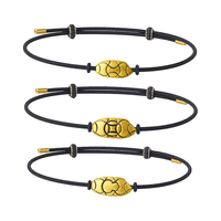  老庙黄金 闪耀 足金手绳